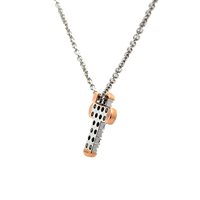 Collana Baraka Uomo in Oro bianco Diamante 0.26 Ct BARAKA21595 - BARAKA21595